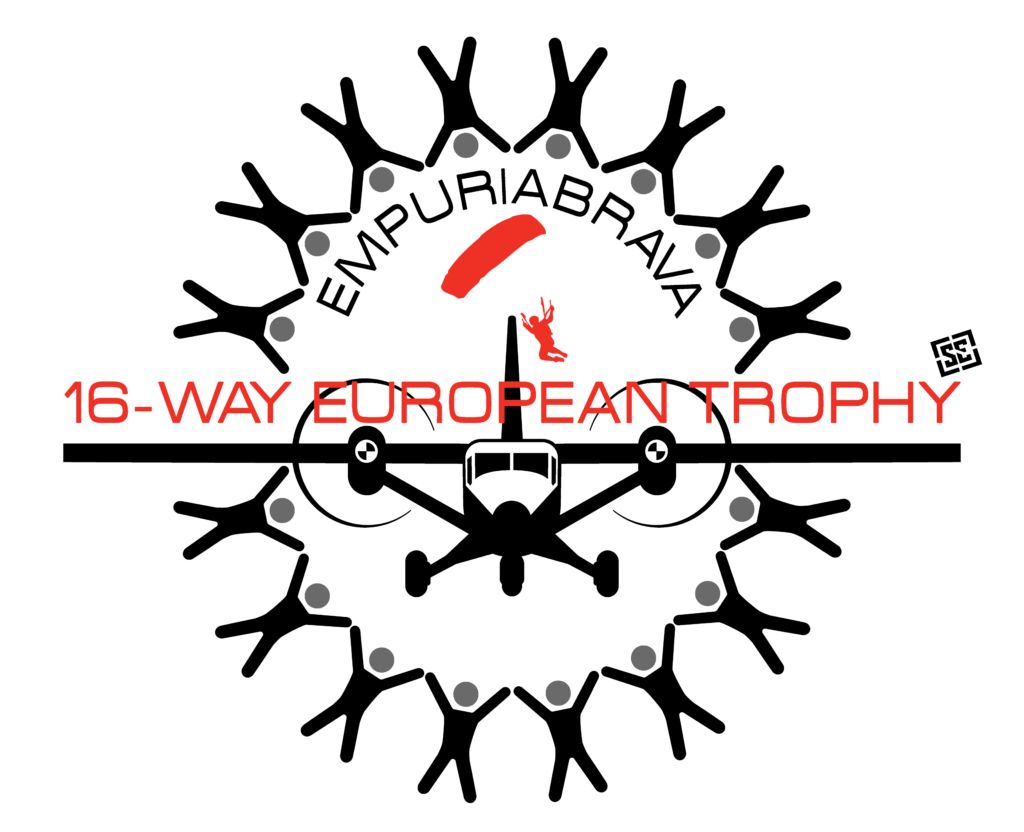 SKYDIVE 16-WAY EUROPEAN TROPHY transparent